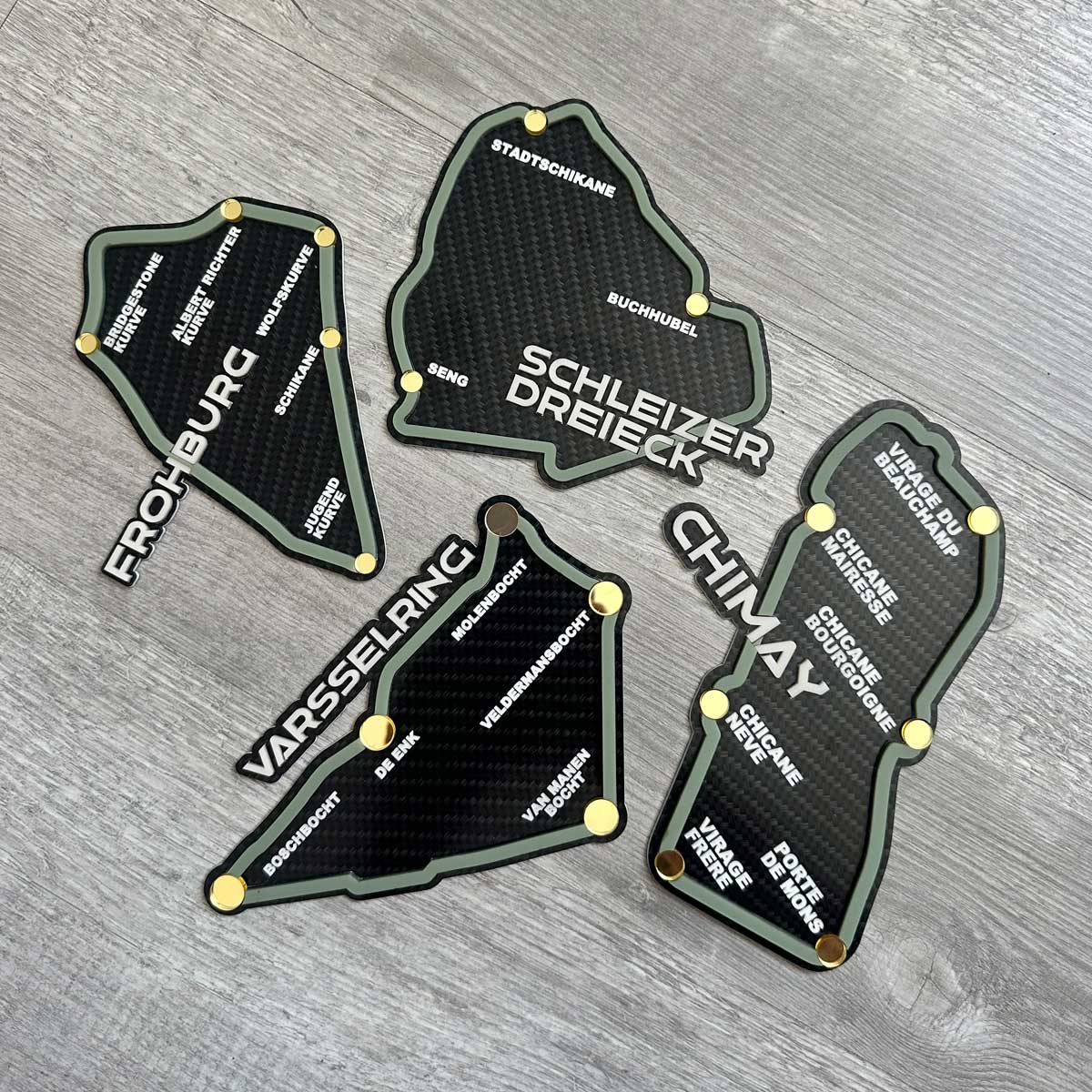 miniature road racing race track